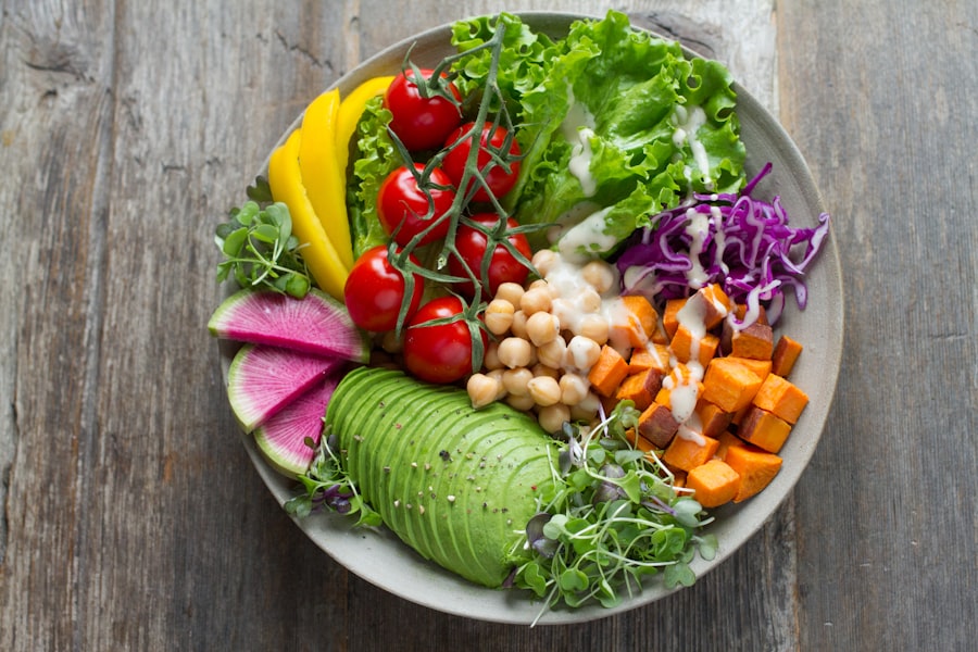 Fresh salad bowl